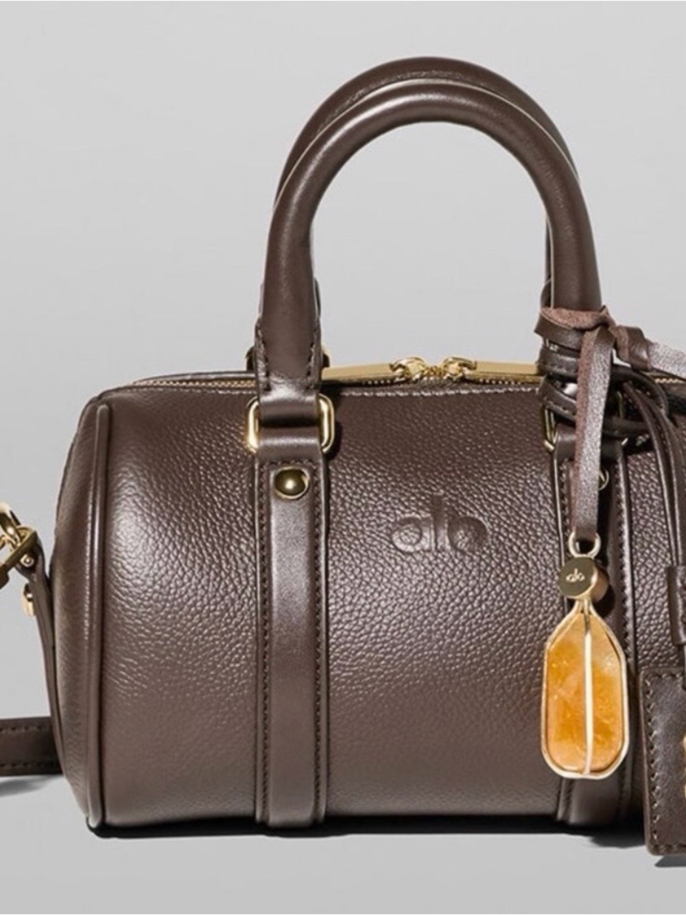 NEW Alo Mini Voyage in Espresso Leather